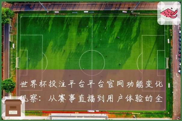 世界杯投注平台平台官网功能变化观察：从赛事直播到用户体验的全方位提升