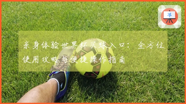 亲身体验世界杯买球入口：全方位使用攻略与便捷操作指南