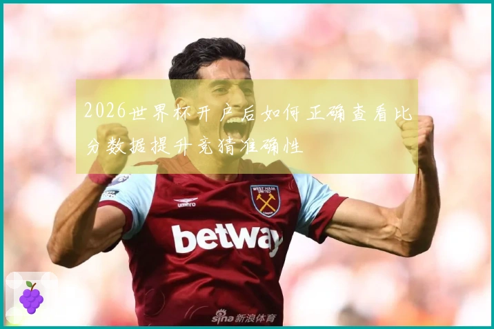 2026世界杯开户后如何正确查看比分数据提升竞猜准确性