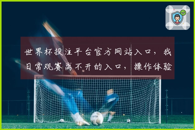 世界杯投注平台官方网站入口，我日常观赛离不开的入口，操作体验太赞了